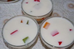 Желе из сметаны