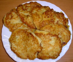 Оладьи из кабачков