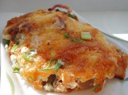 лосось с ананасами