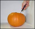 Делаем фонарь из тыквы Фонарь из тыквы шаг 2