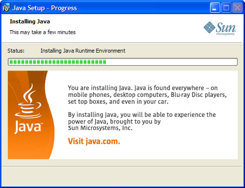 Почему выскакивает java update available?